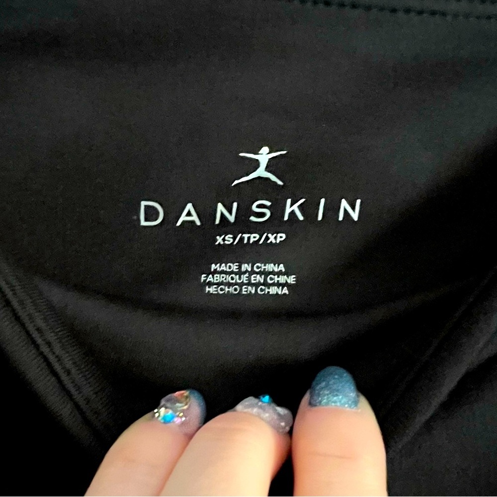 NWT Danskin Super Sculpt Boot Leggings Black XS - Picture 3 of 5